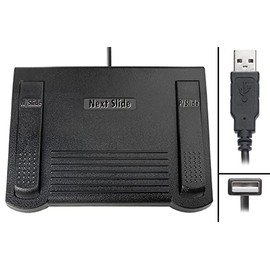 ECS USB - Three Button Foot Pedal, PowerPoint Step Switch