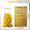 CREATCABIN 10Pcs Large Mesh Produce Bags Reusable Produce Storage Bags