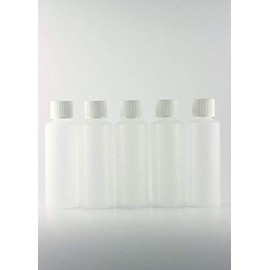 Compurei Travel Set Bottles – 5 x 50 ml (Set of 5) with Screw Lid (Set of 5)
