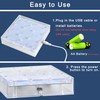 LARDUX Led Light Base - 5 inch Square Lights Display