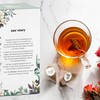 Blueberry White Tea, Pyramid Sachet Tea Bags, Bai Mu Dan,