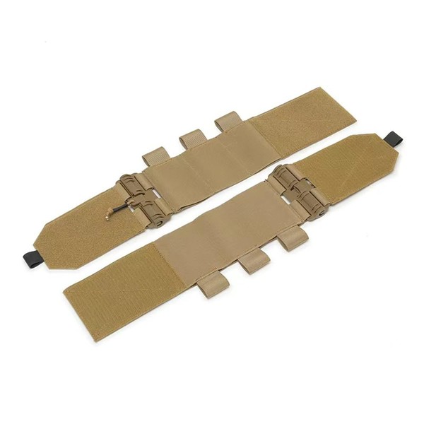 GAZJYUSP Pair of Elastic Tactical Vest Cummerbund Quick Release Mounting
