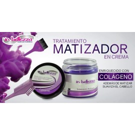 Kit 3 Matizador Tratamiento Colageno Cabello In Bellezza