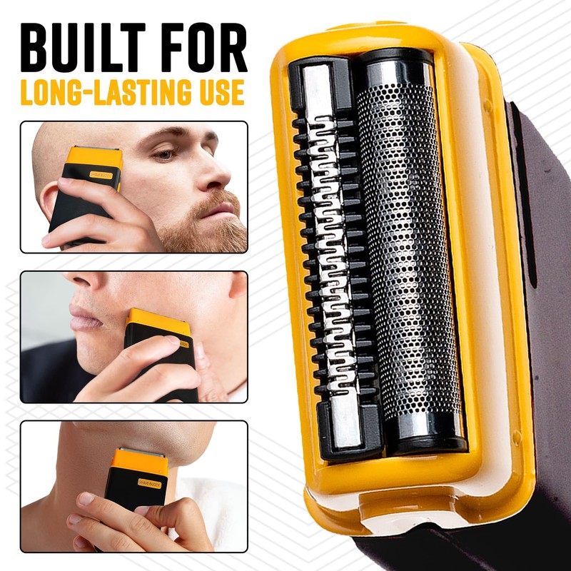 Shave Buddy, Compact Foil Electric Shaver for Face & Body,