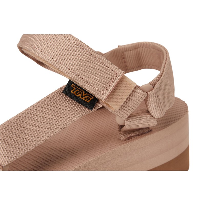 Teva Sandalia universal W Flatform para mujer, Azúcar de Arce/León,