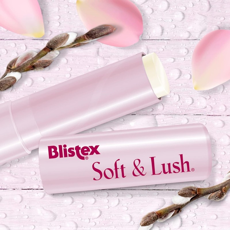 Blistex Soft & Lush Lip Balm, 0.13 oz (Pack of
