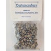 Antique Brass Oxford Upholstery Tacks Nails Hammered Finish 7/16 Inch