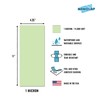 NANOLAP PSA Lapping Film, 2 Pc 1 Micron (14,000 Grit)
