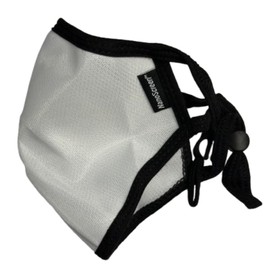 mPactAir99 Nanoscreen – Breathable Nanofiber Face Mask | Washable & Reusable Face Mask | Anti- Fogging, Semi-Transparent - 6-Layer Nanofiber Filtration - Comfortable for Daily Use - White Adult