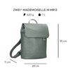 Zwei Women's Mademoiselle.M MR13 Eucalyptus Backpack, mint