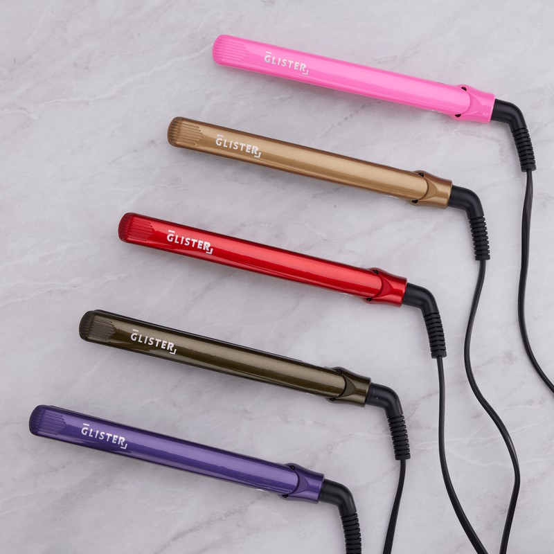Glister Mini Travel Tourmaline Straightener 13mm - Ultra Violet