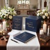 64 Pcs Guest Book Set Funeral Guest Book Memorial Service,