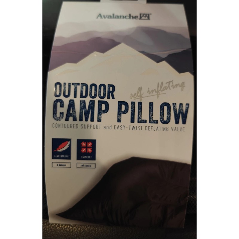 Avalanche Camp, Avalanche Outdoor Inflatable Pillow