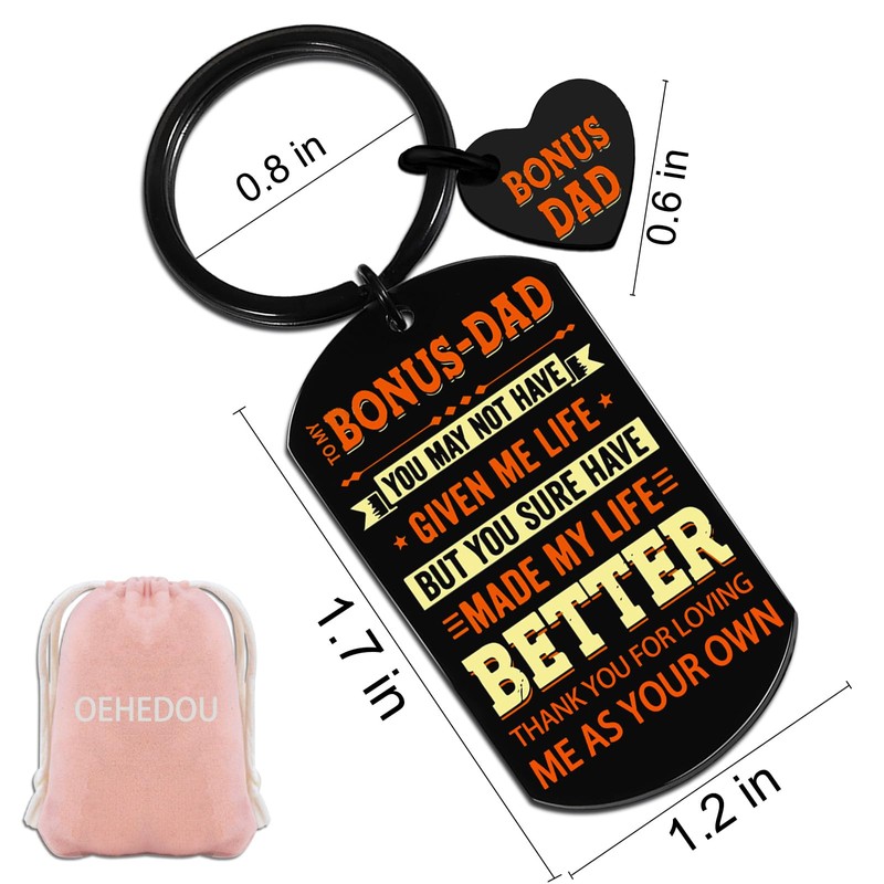 OEHEDOU Bonus Dad Gifts From Daughter Son Stepdad Gifts For