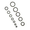 240pcs 6\8\10\12\14\16\18\20\22\24\27\30mm Metal Rubber Sealing Oil Ring Drain Plug Gasket