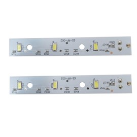Upgraded Refrigerators LED Light Board for GE GSS25IYNWHFS GSS25IYNXHFS GSS25IYNZHFS GSS25LSLJCSS GSS25LSLPCSS,Pack of 2 for LED3344588 WR55X26671 EAP11767930 US Ship