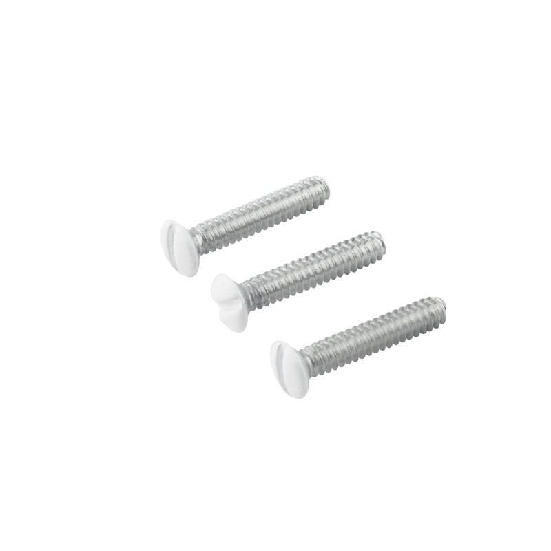 SBRRAIL 3/4 Inch Long 6-32 Thread Wall Plate Screws for
