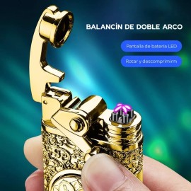 Maíz Encendedor Electrico Recargable Usb Plasma Portatil Multiuso