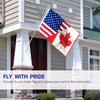Anley Fly Breeze 3x5 Feet America Canada Friendship Flag -