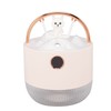 Mini Humidifier 600ml 40ml/H Dual Mode Bear On Swing Night