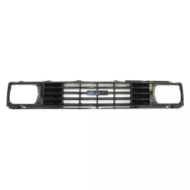 AM-Auto Grille Black Frame and Insert for 1984 1985 1986 Toyota Pickup Truck 2WD Deluxe