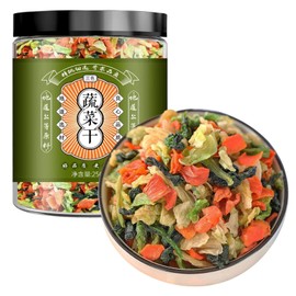 SXETBEAN Dehydrated Vegetables, 250g/8.8oz Dried Ramen Toppings, Natural Dried Vegetables for Ramen, Soup, Stew, Mixed Vegetable Flakes