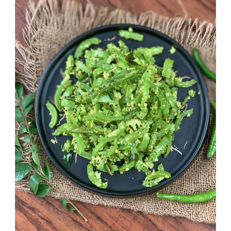 TomorrowSeeds Buag Ngu Snake Gourd |White Striped Green Serpent Luffa