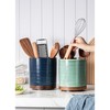 Utensil Holder, 360° Rotating Extra Large Ceramic Kitchen Utensil Holder