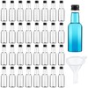 75 Pcs 1.7 Oz Mini Liquor Bottles Plastic Empty Spirit