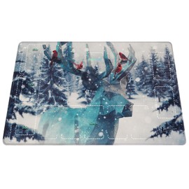 Namioka Card Game Mat Playmat Card Game Playmat 23.6X13.8 inches Unfolded Perfect for Competition or Casual - Tournament-Ready Game Mat (Reindeer, 23.6*13.8*0.08 inches)