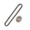 428 17T 17mm Sprocket 428 Drive Chain 60 Links Kit