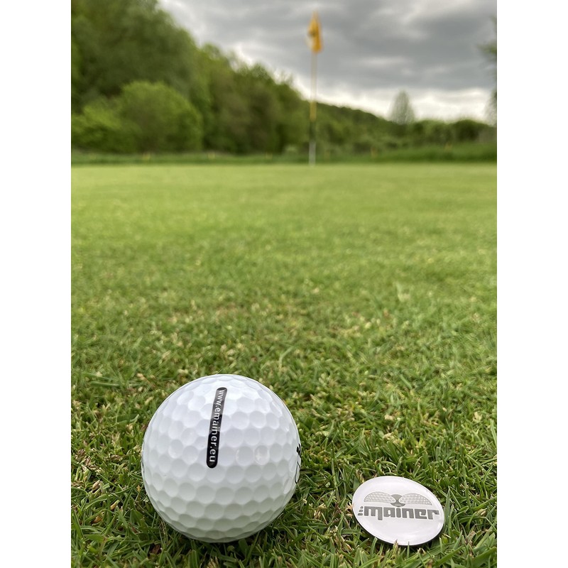 Emainer Golfball, 3 softe Golfbälle mit maximaler Reichweite, Dieser Ball