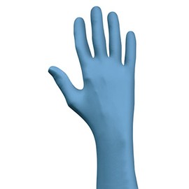 SHOWA 3005PF Nitrile Powder Free Disposable Glove, 4 mils Thick, 9.5" Length, X-Large (1 Box of 100)