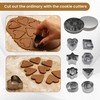 Gadgetime USA Stainless Steel Mini Cookie Cutter Set (24 pcs)
