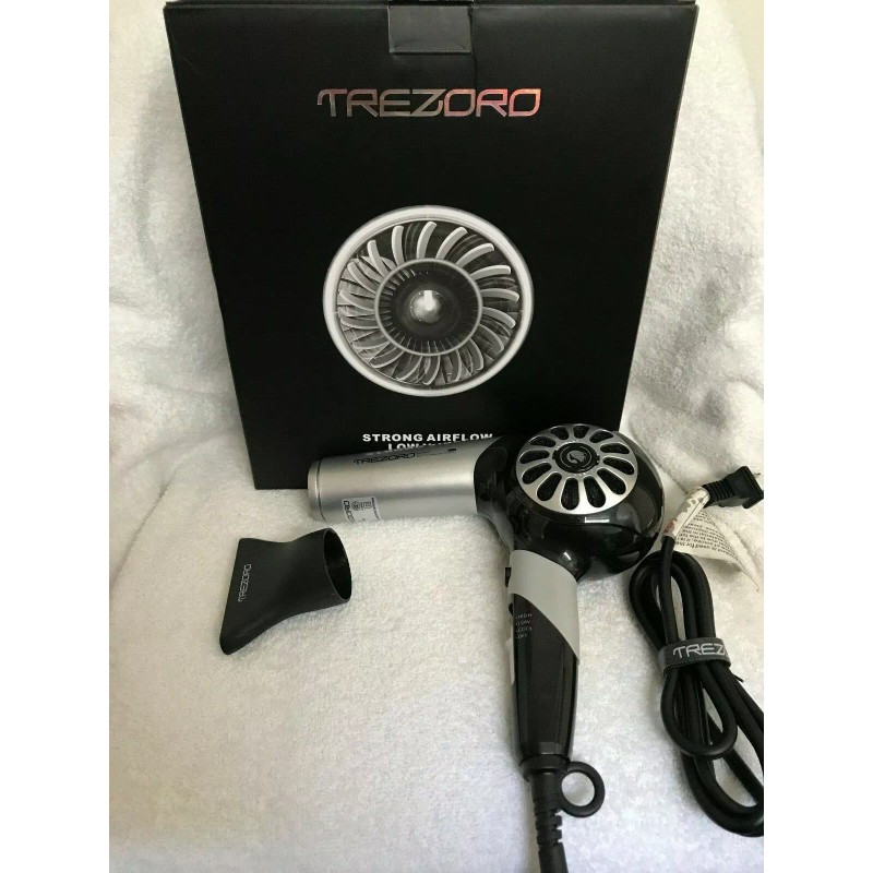 Trezoro Hair Dryer professional hairstyle Strong Airflow Low Noise Ceramic