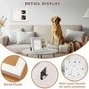 Pet Paw Print Photo Frame Kit with Clay - Dog