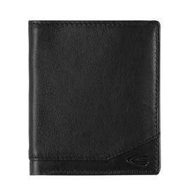 camel active Men's Wallet with RFID Protection, Black, Menswear-M, black, M