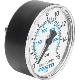 MA-50-16-1/4-EN (162839) Pressure Gauge Display Range [Bar]: 0 to 16 Bar Nominal Size Manometer 50
