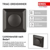 EMOS - LED dimmer switch with rotary knob - for