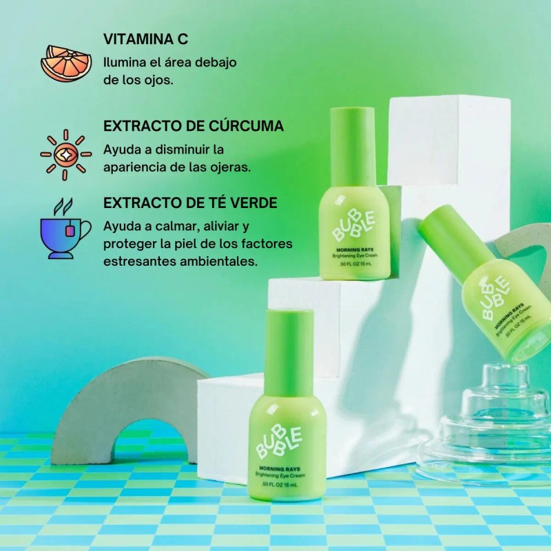 Bubble Morning Rays Brightening Eye Cream 15 Ml Momento De
