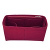 Lckaey Felt Purse Insert forlv carryall mm organizer purse organizer