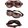 Peicees Vintage Helmet Goggles Motorcycle Goggles Bike Motorcross Pilot Goggle
