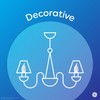 GE LED Light Bulbs, 40 Watt, Soft White, Frosted Decorative