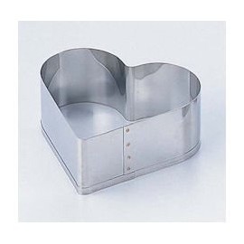 Tanaka bread machine Edison Stainless Steel Blade with serukururingu Heart 15 cm