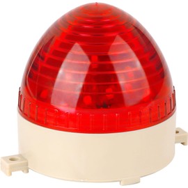 AC 110V Red LED Warning Light Bulb Signal Tower Lamp N-3072 Steady Flash