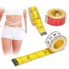 Dual-Sided Fabric Measuring Tape 1pc Flexible PU Sewing Tape Measure