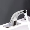Cerlingwee Automatic Faucet, Basin Faucet Sensor Tap Deck Mounted Touchless