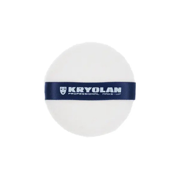 Kryolan Professional Make-up Powder Puff White 7 cm