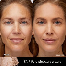 LAURA GELLER NEW YORK Base en Polvo Correctora de Color Baked Balance-n-Brighten Galardonada - Fair - Cobertura Construible de Ligera a Media - Acabado Natural Semi-Mate