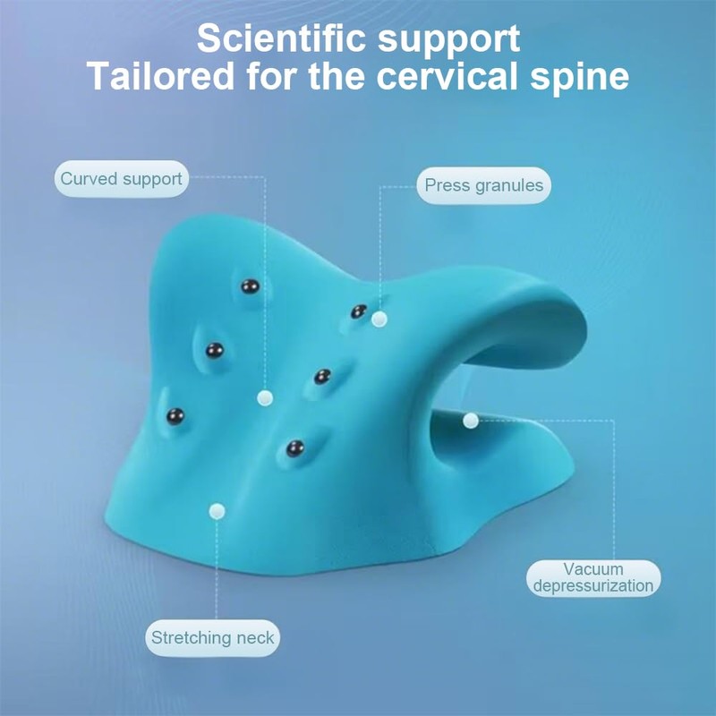 MTSDM Neck and Shoulder Relaxer, Cervical Traction Device for Release